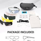 BangLong Polarized Sports Sunglasses Cycling Sun Glasses for Men Women with 5 Interchangeable Lenes for Running Baseball Golf