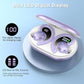 Wireless Earbud, Bluetooth 5.4 Headphones IP7 Waterproof for Sport, 48H Running Wireless Earphones with ENC Noise Cancelling Mic, Deep Bass Over Ear bud with Earhooks for Android, iOS, Workout, Purple
