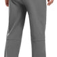 TBMPOY Men's Snow Ski Hiking Pants Waterproof Winter Fleece Lined Pants Camping Skiing Ice Fishing Pants with Belt