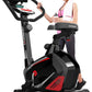 HARISON Magnetic Exercise Bike for Home 350lbs Capacity, Bluetooth Stationary Bikes for Home with 2 in 1 LCD Monitor and Tablet Holder, Comfortable Seat Cushion