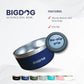 BIGDOG Stainless Steel Dog Bowl, 100 Ounces, Spill Proof, Large Dogs, Light Blue