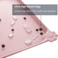 Waterproof Pet Feeding Mat with High Raised Edges, Heavier and Thicker Placemats for Cat Dog Water Bowl with BPA Free, Dogs Cats Food Mats for Messy Drinkers to Prevent Spill and Protect Floors