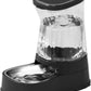 Gardner Pet Automatic Dog Water Dispenser Gravity Stainless Steel Water Waterer Feeder, Large Capacity Water Feeding Bowls for Medium & Large-Sized Dogs Cats Other Pets -(2.1 Gallon)