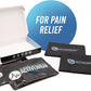 Activewrap Reusable Ice Packs for Injuries - Hot and Cold Gel Compress for Injury Recovery and Pain Relief, Soft, Flexible, Leakproof Pad for Back, Knee, Hip, & Shoulder - Small (4.5X 6.5 inches)