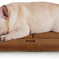 Made4Pets Dog Crate Pad Bed for Medium Dogs, Washable & Reversible, Anti-Slip Kennel Mat for Cozy Sleeping, Soft Fluffy Dog Bed for Indoor & Outdoor Use, 29"x21", Brown