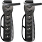 Vertical Bike Rack Wall Mount for Garage–Heavy-Duty Steel Bicycle Hook for Indoor Storage, Space-Saving Holder for Road, Mountain & Hybrid Bikes, Fits Tires Up to 2.6" Wide (2 Pack)