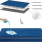 WNPETHOME Orthopedic Dog Bed Medium Size Dog, Waterproof Medium Dogs Bed with Removable Washable Cover, Multi-Needle Quilting Dogs Crate Bed