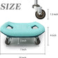 Core Coaster Abdominal Abs Training Machine Equipment,Ab Wheel Roller Exercise for Home Gym,Waist Strength Trainer with a Kneel Mat