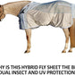 Schneiders Adjusta-Fit Mosquito Mesh Hybrid II Horse Fly Sheets | Ultimate Insect & UV Protection for Equine Comfort