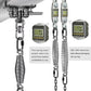 BeneLabel Punching Bag Hanger, Heavy Bag Mount, Boxing Bag Kit, Holder, Wall Mount, Accessories for Beam, 400KG Capacity