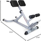 CAPHAUS 45 Degree Roman Chair Glutes Hamstring Workout Equipment for Muscle Strength Training Fitness, with Dip Station, Adjustable Hyperextension Ab Bench, Multi-Functional Back Machines