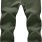 YSENTO Men's Fleece Lined Ski Snow Pants Winter Waterproof Softshell Insulated Hiking Cargo Pants