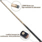 Kmise Pool Cue Sticks, 41"/57??58" Hardwood Pool Cue Set of 4/6/8, 13OZ/20OZ with 13/10 MM Brass Tips, Table Billiard Cue Stick for Bar, Home, Billiard Room