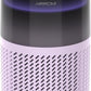 AIRROMI Air Purifier for Bedroom Home,HEPA Filter,Covers Upto 549 Ft²,Quiet 360°intake Air Cleaner with Fragrance ponge for Better Sleep,Night Light,Filters Smoke,Pet Dander,Allergies,Dust,A2005Purple