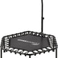Upper Bounce Mini Workout Trampoline with Adjustable T-Shaped Handrail – Hexagonal Rebounder Trampoline for Kids & Adults – Fitness & Recreational Trampolines, Supports up to 220 lbs.