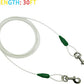 Petest 30ft Reflective Tie-Out Cable for Medium Dogs Up to 60 Pounds