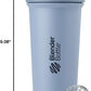 BlenderBottle Sport Sleek Insulated Stainless Steel Shaker Bottle with Wire Whisk, 25-Ounce, Dusty Blue – Protein Shakes & Hydration for Athletes & Fitness Enthusiasts, Easy Mixing, Slim Easy to Hold, Keeps Drinks Cold, Lockable Lid