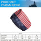 Running Phone Armband for Men Women,Universal Arm Bands for Phones Below 7.5 Inches,Waterproof Cell Phone Armband for Hiking,Running,Cycling,Climbing(Star Stripes XL)