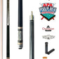 2021 Champion Lost Pieces Series Putere Pool Cue Stick, Low Deflection Pro Taper, Model: LPC3, Putere Cue