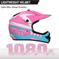 Youth Dirt Bike Helmet DOT Certified - Full Face Motorcycle Helmet for Off-Road, ATV, Street Riding, Includes Adjustable Goggles & Protective Gloves