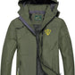 GIISAM Mens Windproof Jacket Waterproof Lightweight Mountain Sport Jacket for Men Hooded Windbreaker Raincoat
