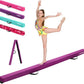 AWSUM Foldable Balance Beam for Kids, 6ft/8ft/9ft/10ft Anti-Slip Gymnastics Equipment, Suede Cover, Toddler to Teen, for Home Training School