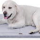 Made4Pets Dog Crate Pad Bed for Extra Large Dogs, Washable & Reversible, Anti-Slip Kennel Mat for Cozy Sleeping, Soft Fluffy Dog Bed for Indoor & Outdoor Use, 48"x30", Gray
