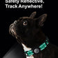 TagME Airtag Dog Collar,Waterproof Reflective Pet Collar with Airtag Holder,Soft Padded and Double D-Rings for Small Dogs,Turquoise