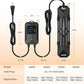AQQA Aquarium Heater,64-95°F Fast Heating Double Quartz Glass Tube Fish Tank Heater,High-definition LCD Controller Displays Real-time Power,Anti-dry and Over-temperature Protection (1200W 210-330 Gal)
