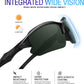 Sports Polarized Sunglasses for Men Cycling Running Fishing UV Protection Sun Glasses Lightweight Half Frame Goggles