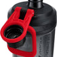 VOLTRX Shaker Bottle, Gallium USB C Rechargeable Electric Protein Shake Mixer, Shaker Cups for Protein Shakes and Meal Replacement Shakes, BPA Free, Made with Tritan, 24oz, Red