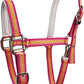 JWODVNTH Adjustable Horse Halter with PP Webbing, Durable Horse Halters with Zinc Alloy Hardware, Horses Training Equipment to Prevent Friction for Training, Competitions ＆ Daily