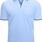 Esabel.C Jacquard Golf Shirts for Men Moisture Wicking Short Sleeve Performance Dry Fit Active Mens Polo Shirts