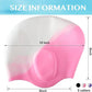 Swim Cap Long Hair,Silicone Swimming Caps with 3D Ear Cover,Waterproof Adult Swim Hats Bathing Caps for Women Men,Keep Your Hair Dry