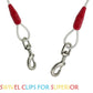 Petest 25ft Reflective Tie-Out Cable for Super Dogs Up to 250 Pounds
