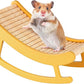 Hamster Climbing Toys - Wooden Ladder for Hmaster Bridge Guinea Pig Enrichment Toy Interactive Hamster Cage Accessories for Chinchilla, Rat, Gerbils, Mice and Small Animals