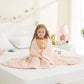 L'AGRATY Weighted Blanket - 36"x48" 3lbs Weighted Blanket Microfiber Material with Glass Beads Small Blanket for All-Season Summer Fall Winter Soft Thick Blanket