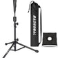 Batting Tee Baseball Tee,Softball Travel Portable Tee Tripod Stand Rubber Tee for Batting Training Practice with Carrying Bag