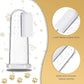BLMHTWO 5 Pieces Dog Tooth Brushing Kit Finger Toothbrush for Dogs Cat Puppy Toothbrushs with Silicone Bristles and 16 Round Particles Thickened Silicone-Layer Transparent Dog Toothbrushs for All Pets