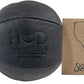 Hide & Drink, Stress Ball, Relieve Fidgeting and Anxiety, Exercise Hand, Squishy Tension Accessory, Great for The Office, Classic Style, Full Grain Leather, Handmade, Charcoal Black