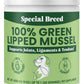 Special Breed Green Lipped Mussel Powder for Dogs & Cats - 100% New Zealand Green Lipped Mussels - Natural Hip & Joint Supplement for Joints, Tendons, Ligaments, Muscles - 400 Grams - 1,333 Servings
