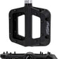 FOOKER MTB Pedals Mountain Bike Pedals 3 Bearing Non-Slip Lightweight Nylon Fiber Bicycle Platform Pedals for BMX MTB 9/16"