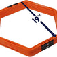 Yes4All Hex Agility Rings/Speed Rings with Carrying Bag – Hexagon Rings, Agility Hurdles for Agility Footwork Training