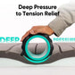 FitBeast Back Roller, Back Wheel Foam Roller - Targeted Muscle Roller for Deep Tissue Massage, Back Stretcher