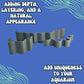 REEFSHAPE Aquarium or Terrarium Substrate Cliffs Combo Pack | Separate Substrate Layers in Aquariums or Terrariums to Create Cliffs & Depth | Made in USA (Cliff Combo, Gray)
