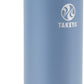 Takeya Actives Water Bottle with Spout Lid - Bottle with Double Stainless Steel Insulation - Dishwasher Safe & BPA-Free - Bottle with Spout Lid & Removable Bumper - 22 oz, Bluestone