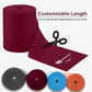Professional 8 Yards Bulk Resistance Bands Rolls or 5,6,7 ft. Long Non-Latex Elastic Exercise Bands, Stretch Bands for PT, Yoga, Pilates, Rehab, at-Home or The Gym Workouts