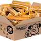 ValueBull Himalayan Yak Cheese Dog Chews, Large, 50 ct Wholesale Pack - Long Lasting for Aggressive Chewers, All Natural, Healthy & Safe, Low Odor Nepal Yak Milk Chews