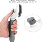Depets Self Cleaning Slicker Brush, Dog Cat Bunny Pet Grooming Shedding Brush - Easy to Remove Loose Undercoat, Pet Massaging Tool Suitable for Pets with Long or Short Hair Gray