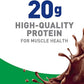 BOOST High Protein with Fiber Ready to Drink Complete Nutritional Drink, Rich Chocolate, 8 fl oz Bottle, 24 Pack